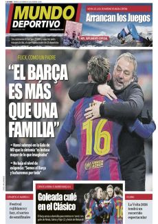 “EL BARÇA ES MÁS QUE UNA FAMILIA”