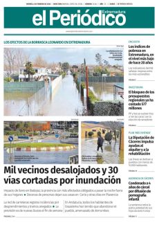 MIL VECINOS DESALOJADOS Y 30 VÍAS CORTADAS POR INUNDACIÓN