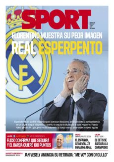 FLORENTINO MUESTRA SU PEOR IMAGEN REAL ESPERPENTO