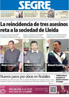 LA REINCIDENCIA DE TRES ASESINOS RETA A LA SOCIEDAD DE LLEIDA