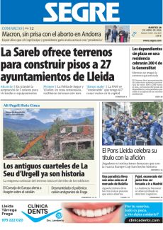 LOS ANTIGUOS CUARTELES DE LA SEU D’URGELL YA SON HISTORIA