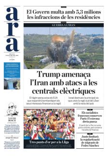 TRUMP AMENAÇA L’IRAN AMB ATACS A LES CENTRALS ELÈCTRIQUES