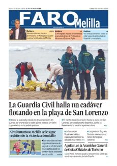 APARECE UN CADÁVER DE UN HOMBRE EN LA PLAYA DE SAN LORENZO