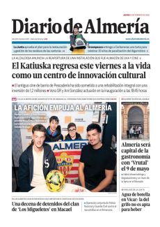 LA AFICIÓN EMPUJA AL ALMERÍA