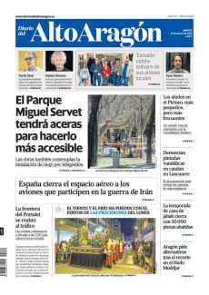 EL PARQUE MIGUEL SERVET TENDRÁ ACERAS PARA HACERLO MÁS ACCESIBLE