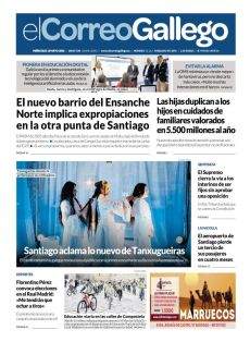 SANTIAGO ACLAMA LO NUEVO DE TANXUGUEIRAS